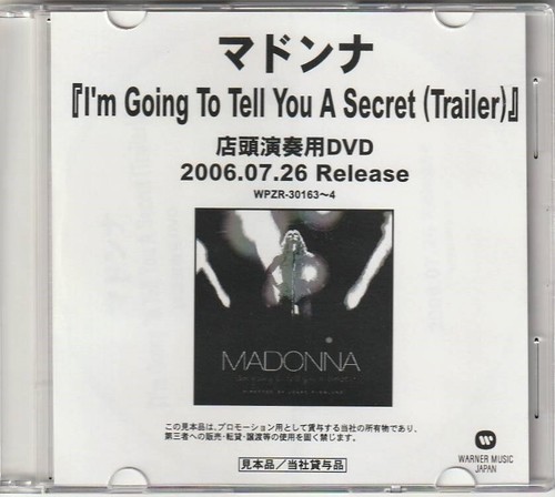 Madonna going to tell - madonna, i'm